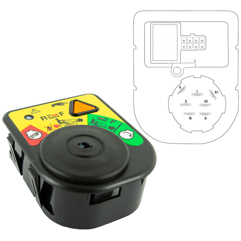 IGNITION SWITCH MANUAL PTO