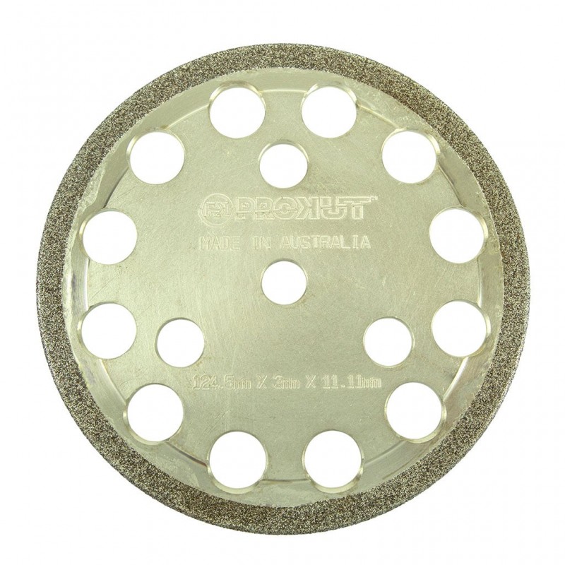 PROKUT CBN GRINDING WHEEL 125 X 3 X 11.1 SUITS 1/4