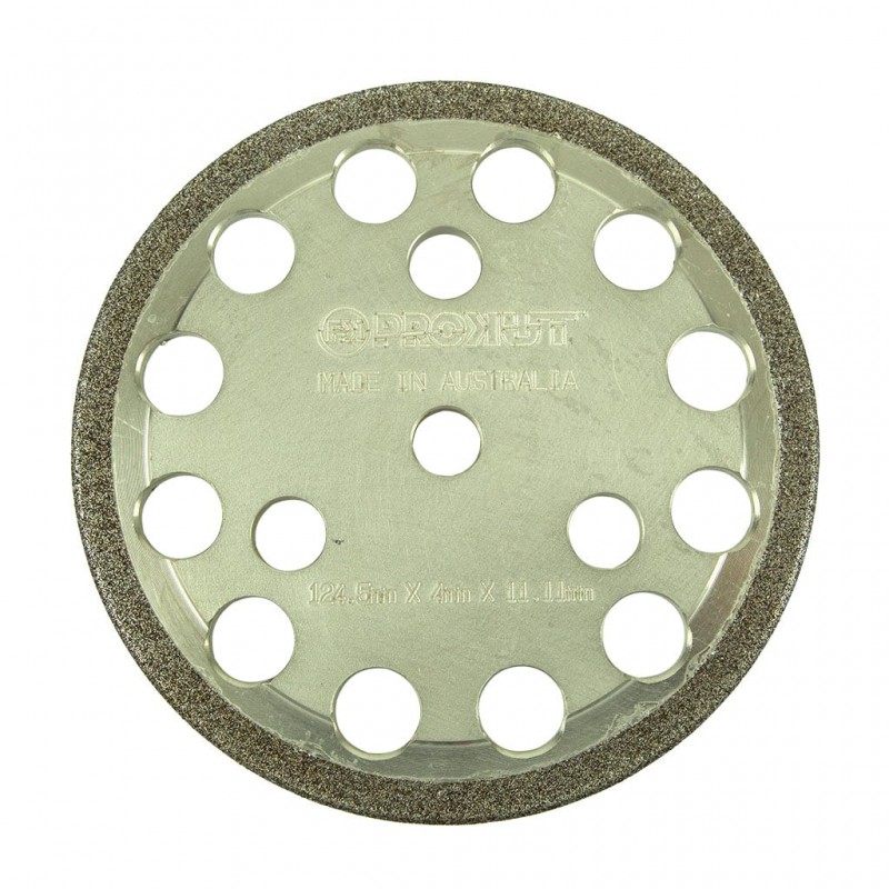 PROKUT CBN GRINDING WHEEL 125 X 4 X 11.1 SUITS 3/8, .404