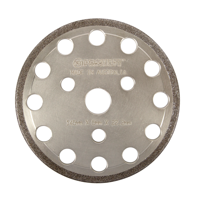 PROKUT CBN GRINDING WHEEL 145MM X 5MM X 22.2MM SUITS 0.404