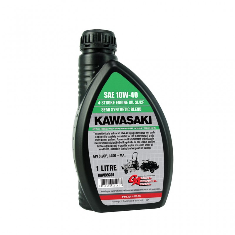 KAWASAKI OIL SAE 10W40 SEMI-SYNTHETIC 4-STROKE ENGINE 1L