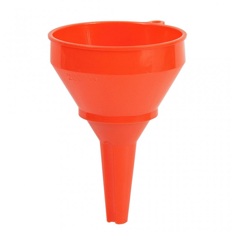FUNNEL PLASTIC W/ REMOVABLE MESH FILTER 4