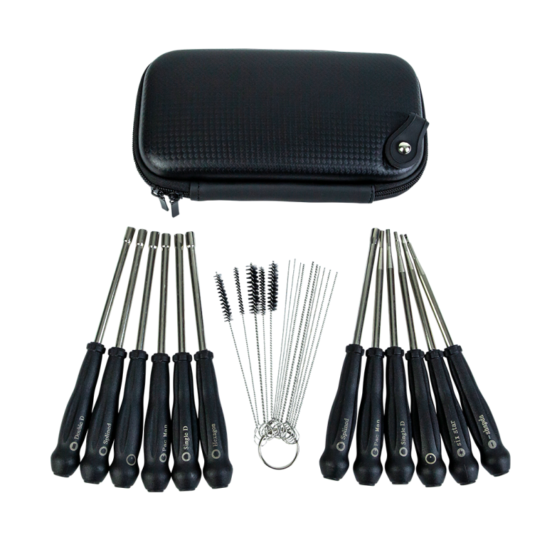 CARBURETTOR TUNING TOOL SET 12 PCS +CLEANING TOOL INCLUDES PROTECTIVE CARRY CASE